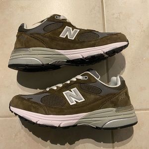 Mens Brand New New Balance 993 MiUSA Military Green Shoes Size 8.5 No box
